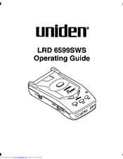 Uniden LRD6599SWS Operating Manual