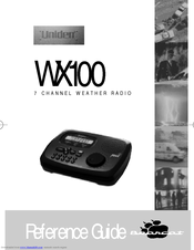 Uniden WX100 Reference Manual