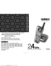 Uniden TXC400 Owner's Manual