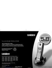 Uniden TRU 5865 Series User Manual