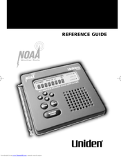 Uniden WX500 Reference Manual