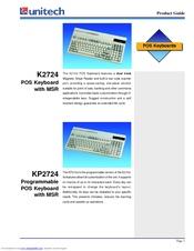Unitech K2724 Product Manual