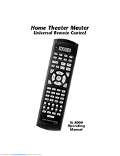 Home Theater Master SL-8000 Operating Manual