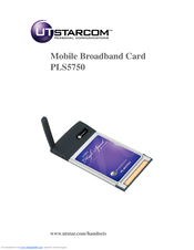 UTStarcom PLS5750 User Manual
