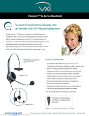 VXI Passport 10G Features And Benefits