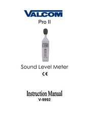 Valcom V9992 Instruction Manual