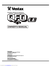 Vestax QFO LE User Manual