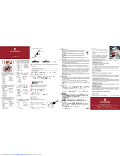 Victorinox SwissFlash Flight SwissFlash Flight 2GB User Manual