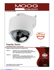 Moog Videolarm PDDW10CN2 Installation And Operation Instructions Manual
