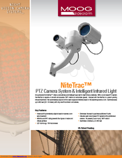 Moog Videolarm NTK-SD-3 Specifications