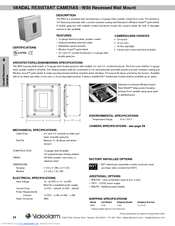 Moog Videolarm WS5 Series Specifications