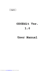 ViewSat OSDEdit 1.6 User Manual