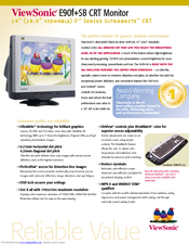 Viewsonic E90FSB Specifications