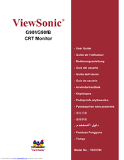 Viewsonic G90f User Manual