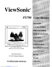 Viewsonic VCDTS21420-1M User Manual