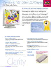 Viewsonic VG150m Specifications