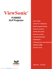 Viewsonic PJ506ED User Manual
