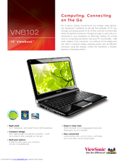 Viewsonic VNB102 Specifications