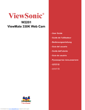 Viewsonic VIEWMATE W2201 User Manual