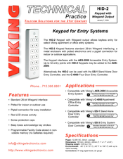 Viking HID-2 Technical Practice