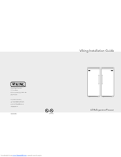 Viking DDFB536 Series Install Manual