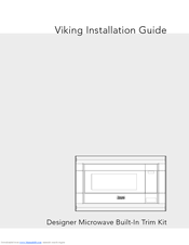 Viking DMOS201SS Install Manual