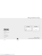 Viking DCSO244SS Installation Manual