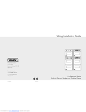 Viking Professional VEDO130TSS Install Manual