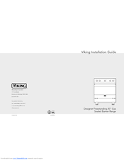 Viking Designer DCCG1304BSS Installation Manual