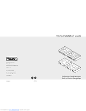 Viking Designer DERT362-5B Install Manual