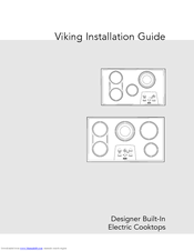 Viking DETU2605BSS Install Manual