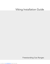 Viking VCRT361 Installation Manual