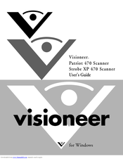 Visioneer Patriot 470 User Manual