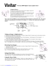 Vivitar Vivicam 2800 User Manual