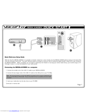 VocoPro MEDIA-JUKEBOX Quick Reference & Setup Manual