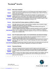 Vodavi Telenium IP Frequently Asked Questions