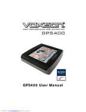 Voxson GPS400 User Manual