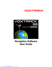 Voxson Voxtrack GPS300 User Manual