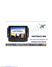 Voxson Voxtrack GPS800 User Manual