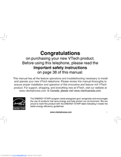 Vtech 6032 User Manual
