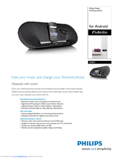 PHILIPS Fidelio AS851 Specifications