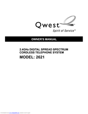 Qwest 2621 Owner's Manual