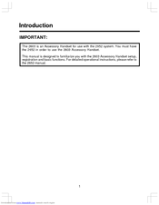 Sprint sp2603 Owner's Manual
