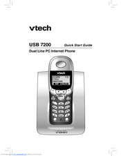 Vtech USB 7200 Quick Start Manual
