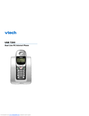 Vtech USB 7200 User Manual