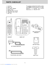 Vtech VT 1932 User Manual