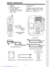 Vtech VT 2961 User Manual
