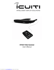 Icuiti iWear DV920 User Manual