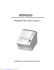 Wasp WRP8055 User Manual