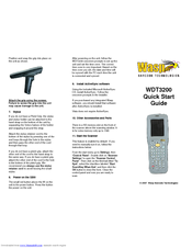 Wasp WDT 3200 Quick Start Manual